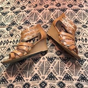 Restricted Wedge Sandals